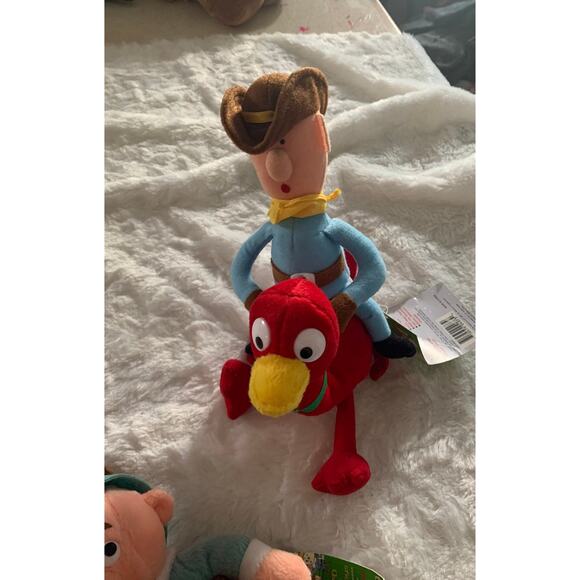 RARE Rudolph the red nosed reindeer plush set of 6 new with tags vintage rare - Picture 7 of 9